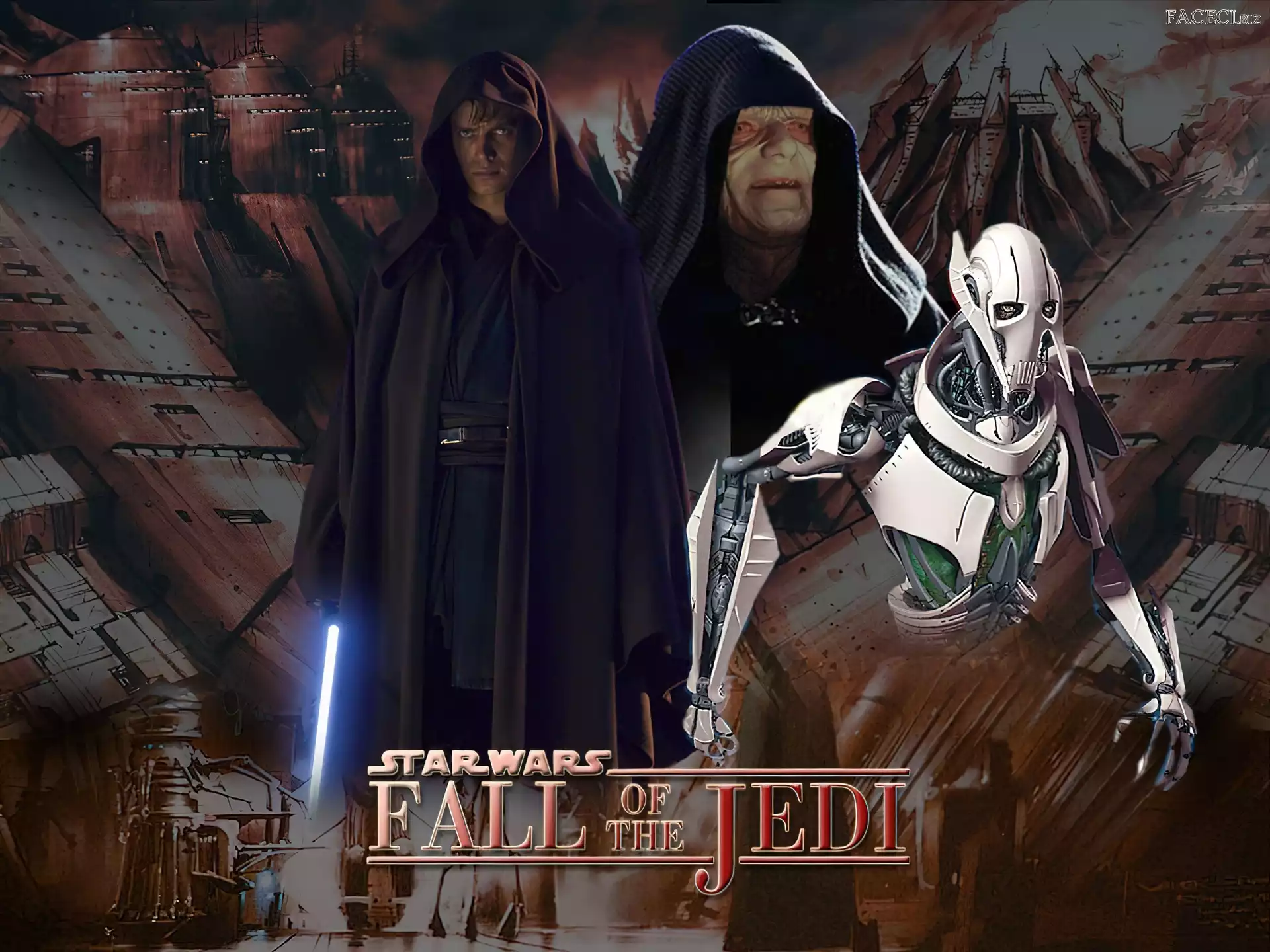 Hayden Christensen, postać, Star Wars, robot