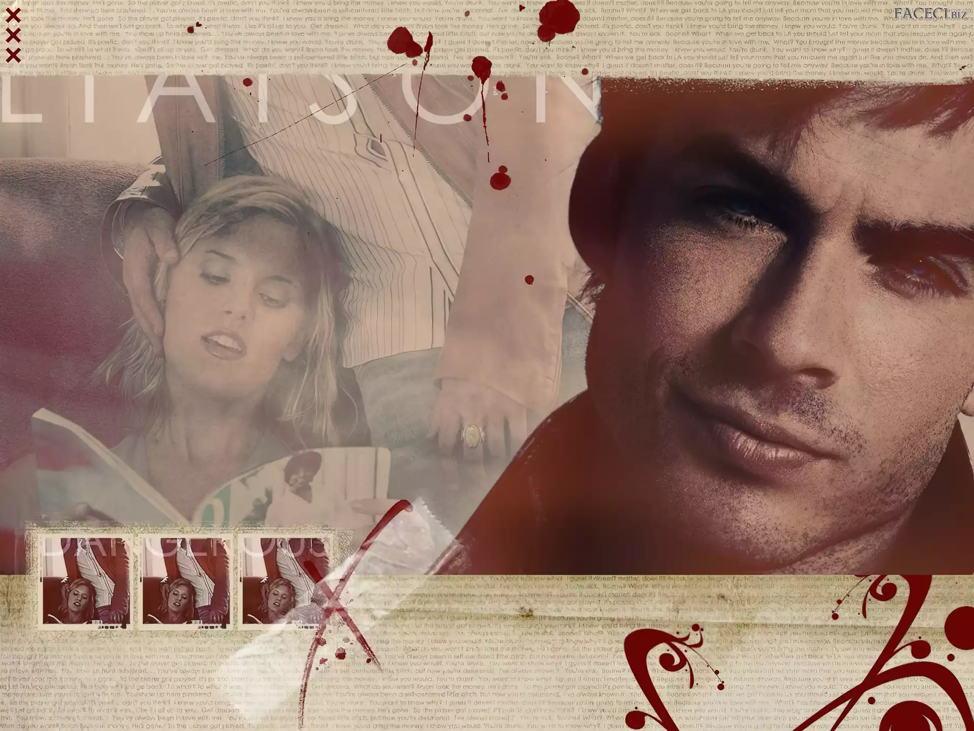 Filmy Lost, Ian Somerhalder, czyta, Maggie Grace